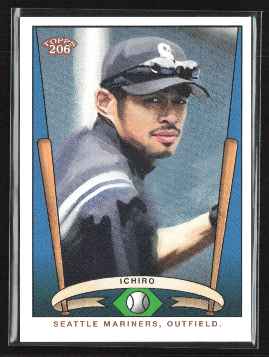 Ichiro Suzuki 2002 Topps 206 #T206-19 Seattle Mariners