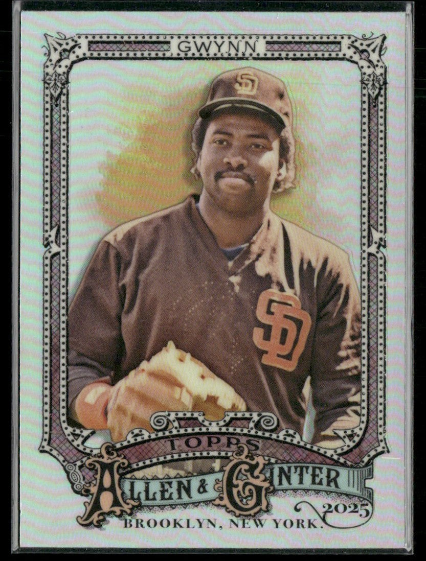 Tony Gwynn 2025 Topps Allen & Ginter Refractor #14 San Diego Padres