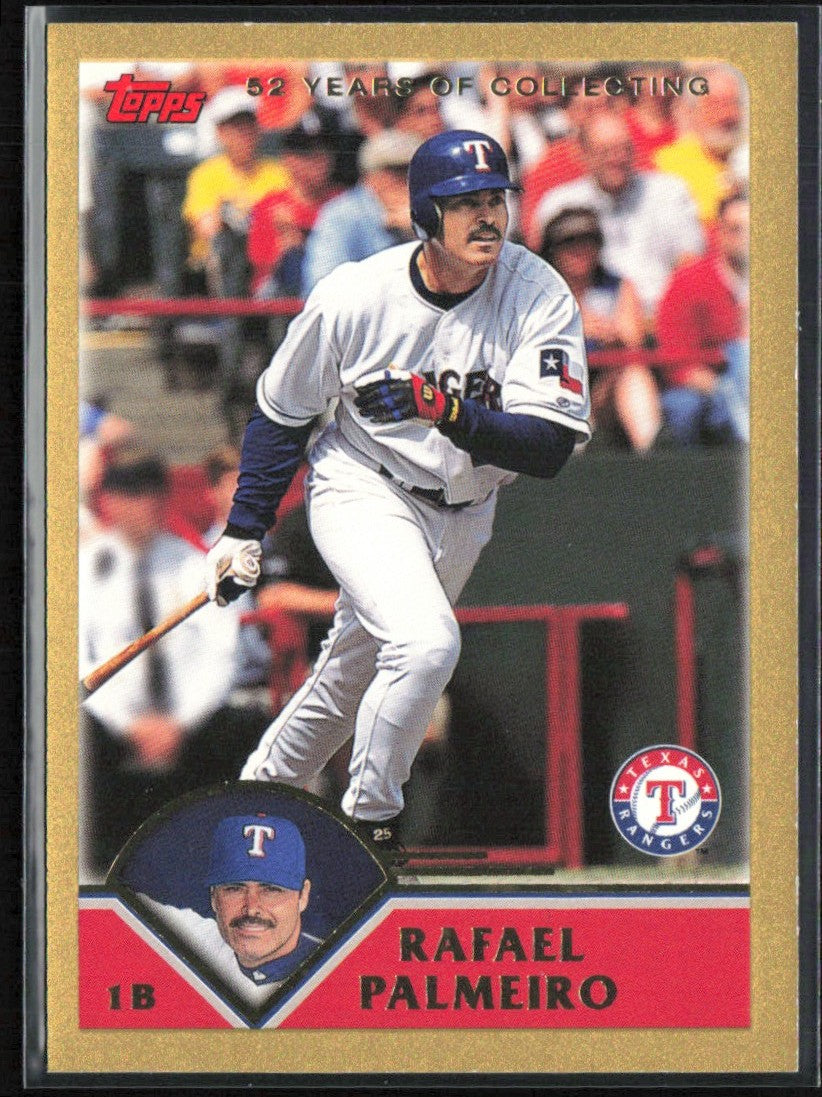 Rafael Palmeiro 2003 Topps Gold /2003 #487 Texas Rangers