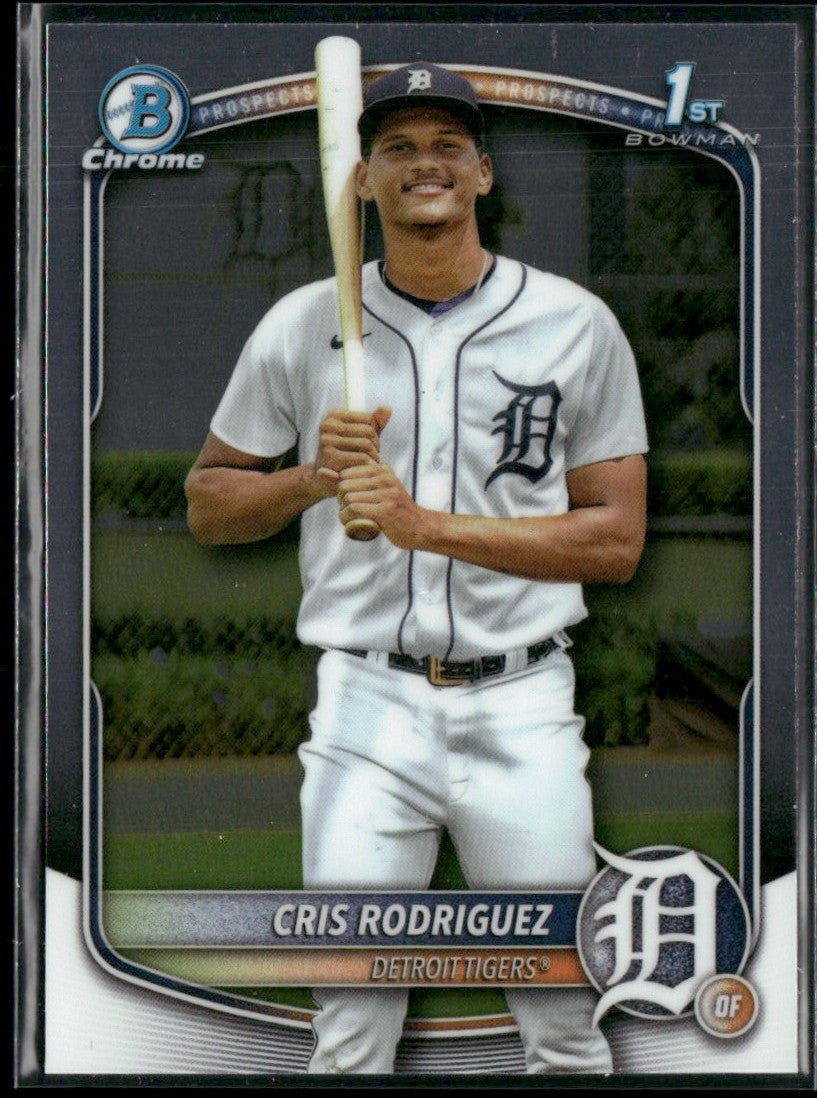 Cris Rodriguez 2025 Bowman Chrome 1st #BCP-250 Detroit Tigers