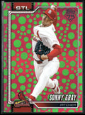 Sonny Gray 2026 Topps Easter Pink Green Dots #40 St. Louis Cardinals