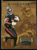 Bijan Robinson 2023 Panini Contenders Rookie Stallions RC #10 Atlanta Falcons