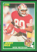 Jerry Rice 1989 Score #221 San Francisco 49ers