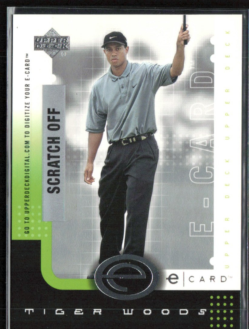 Tiger Woods 2001 Upper Deck e-Card #E-TW