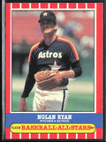 Nolan Ryan 1987 Fleer Baseball All Stars #38 Houston Astros