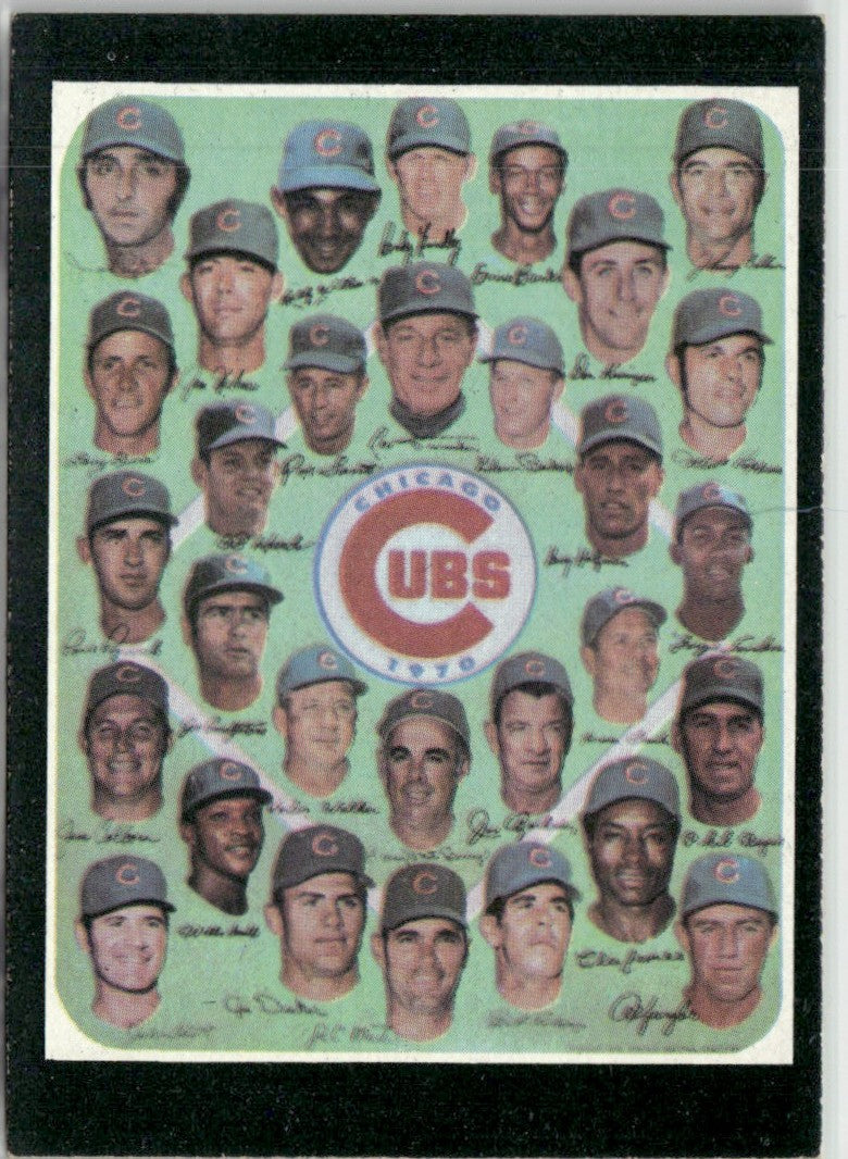 Chicago Cubs 1971 Topps #502 Chicago Cubs