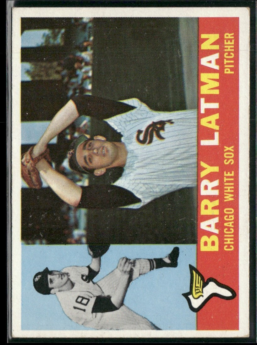 Barry Latman 1960 Topps #41 Chicago White Sox