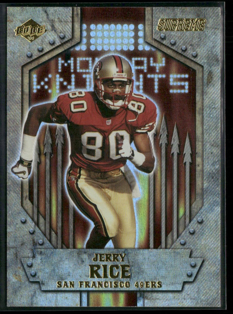 Jerry Rice 2000 Collector's Edge Supreme #MK16 San Francisco 49ers