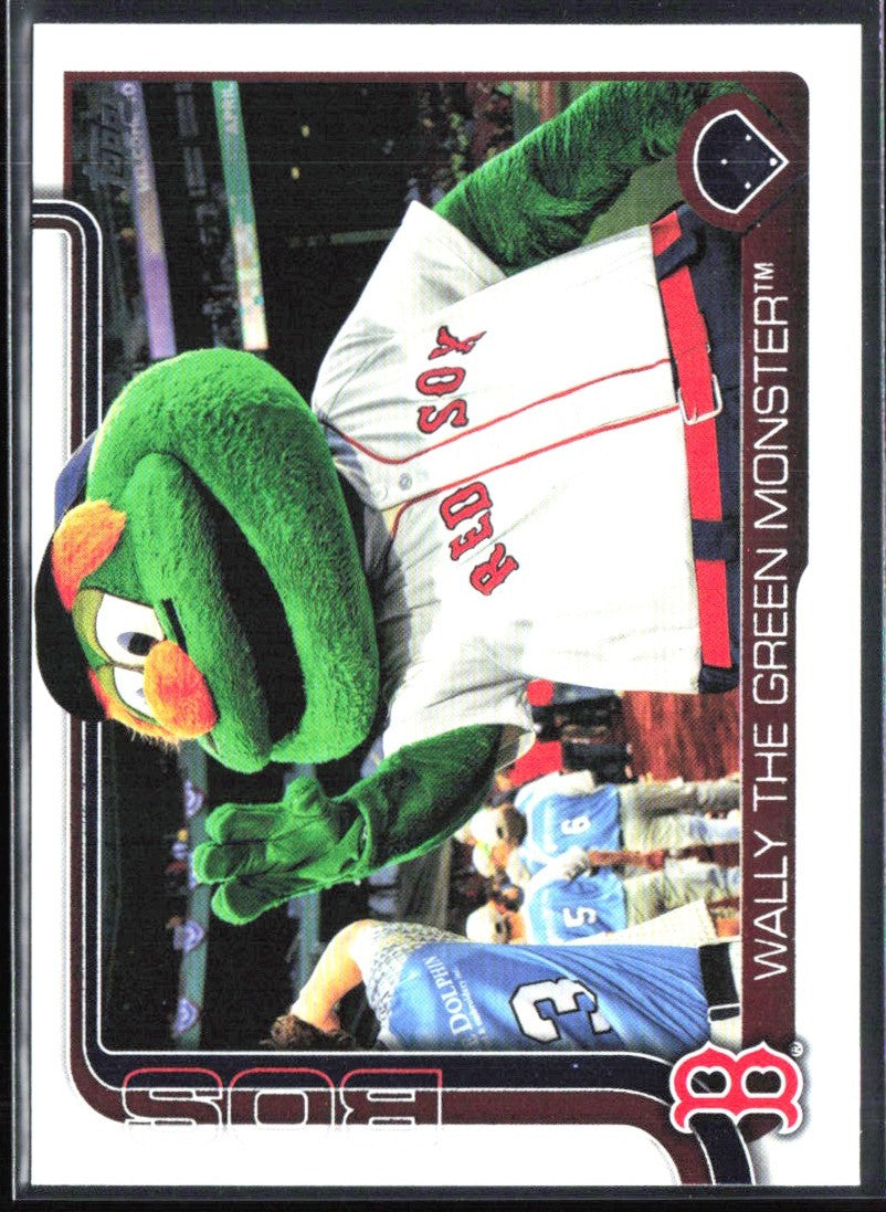 Wally the Green Monster 2025 Topps Mascots #M-4 Boston Red Sox