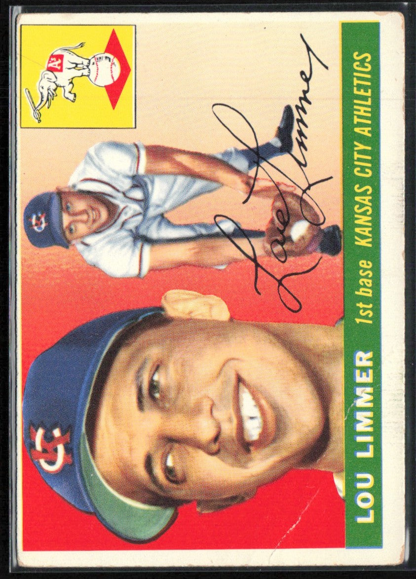 Lou Limmer 1955 Topps #54 Kansas City Athletics