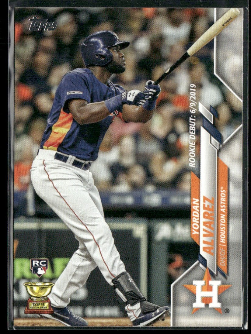 Yordan Alvarez 2020 Topps Update RC #U-300 Houston Astros