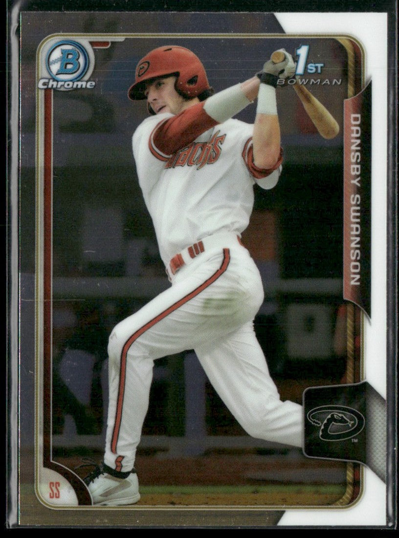 Dansby Swanson 2015 Bowman Draft Picks & Prospects Chrome 1st #1
