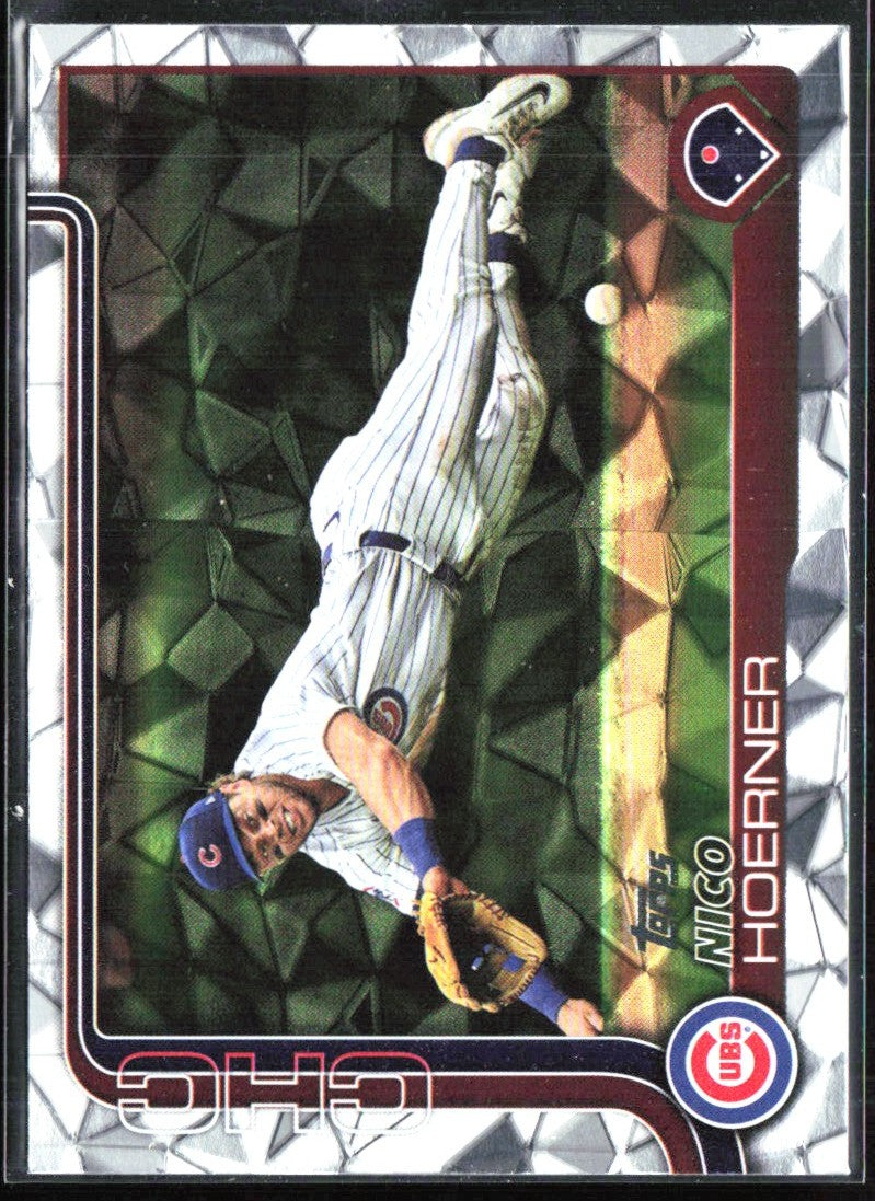 Nico Hoerner 2025 Topps Diamante Foil #38 Chicago Cubs