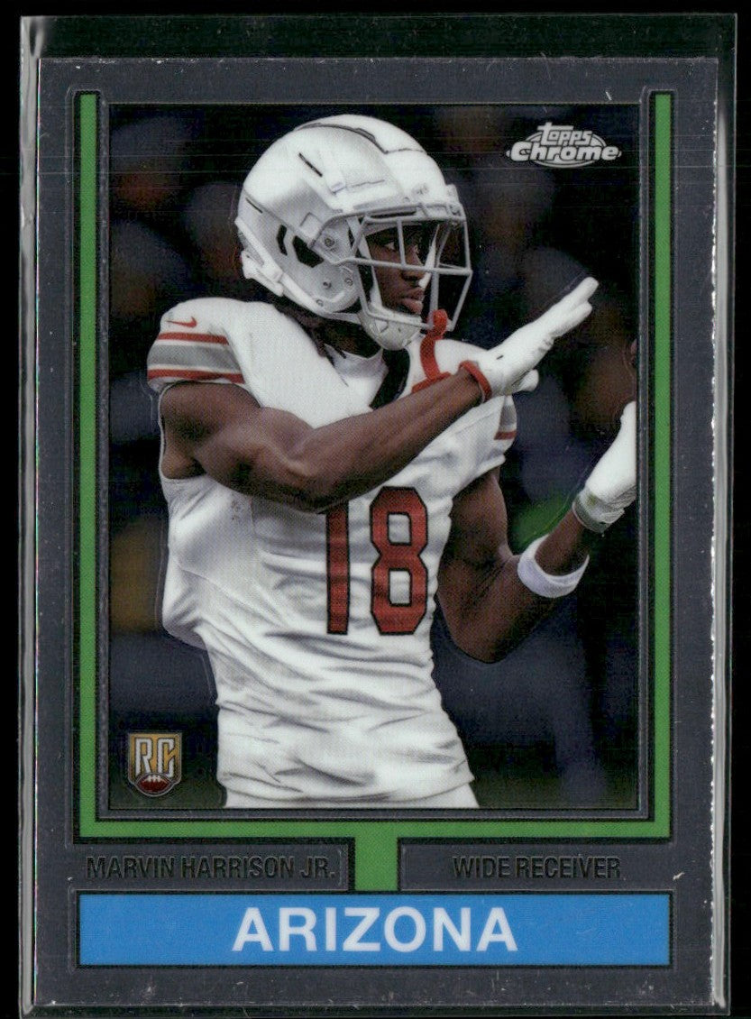 Marvin Harrison Jr. 2024 Topps Chrome 1974 Football #74TF-5 Arizona Cardinals