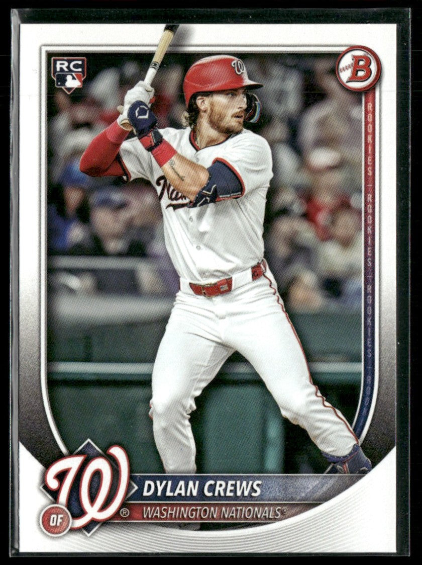 Dylan Crews 2025 Bowman RC #42 Washington Nationals