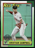 Kristian Campbell 2025 Topps Update 1990 RC #U90-36 Boston Red Sox