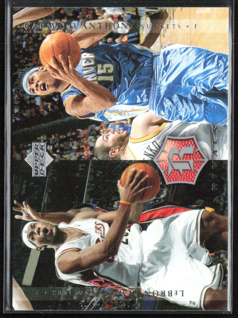 LeBron James/Carmelo Anthony 2004 Upper Deck Rivals #28