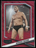 Minoru Suzuki 2025 Panini Combat Anthology Red /199 #56