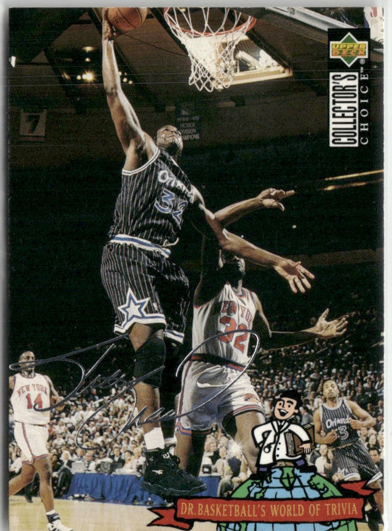 Shaquille O'Neal 1994 Collector's Choice Silver Signature #400 Orlando Magic