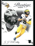 J.J. McCarthy 2024 Panini Prestige RC #311 Minnesota Vikings
