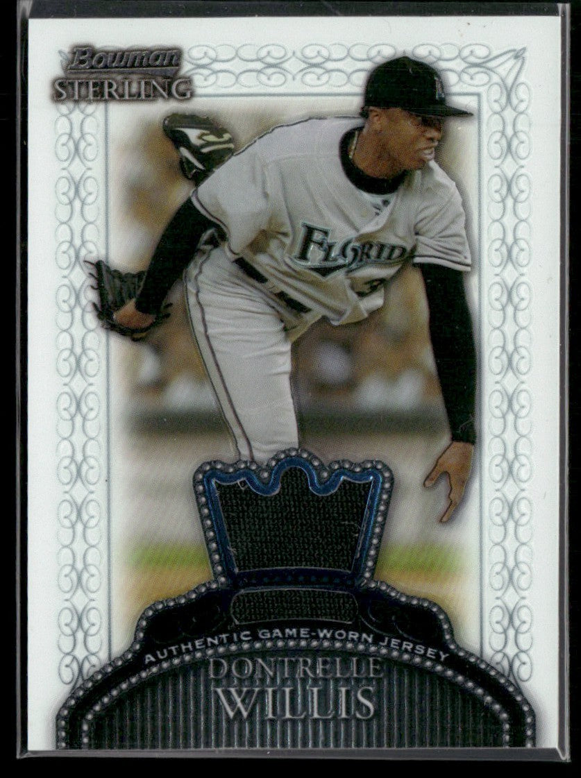 Dontrelle Willis 2005 Bowman Sterling Jersey #BS-DW Florida Marlins