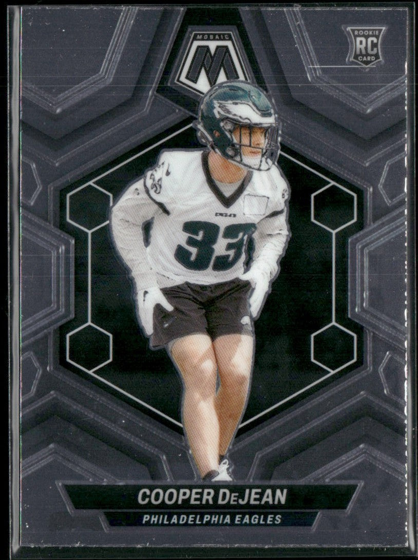 Cooper DeJean 2024 Panini Mosaic RC #340 Philadelphia Eagles