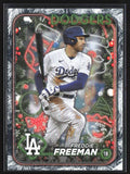 Freddie Freeman 2024 Topps Holiday Holiday Tree #H56 Los Angeles Dodgers