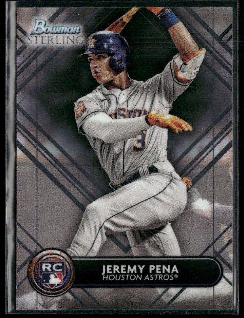 Jeremy Pena 2022 Bowman Sterling RC #BSR-17 Houston Astros