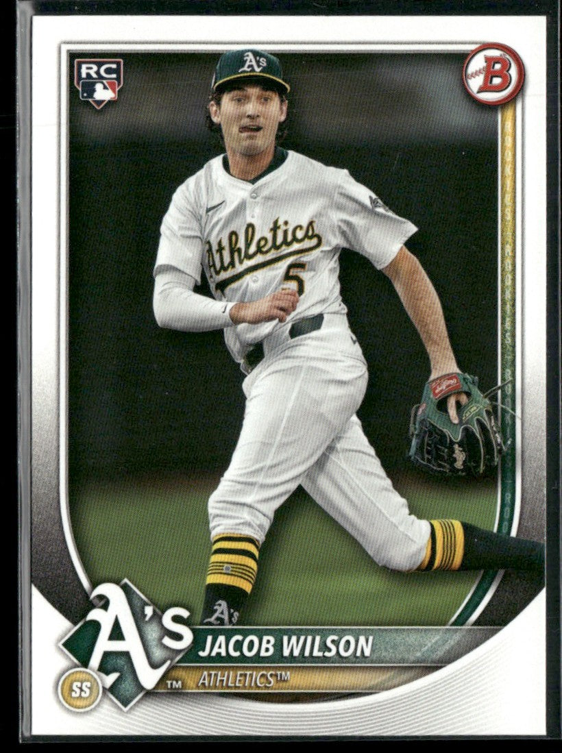 Jacob Wilson 2025 Bowman RC #9 Athletics