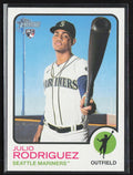 Julio Rodriguez 2022 Topps Heritage RC #700 Seattle Mariners