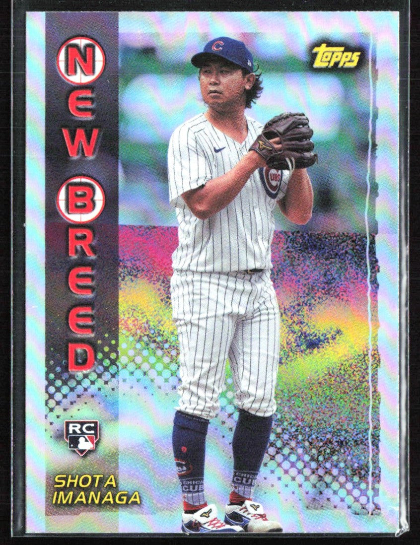 Shota Imanaga 2024 Topps Archives 1999 New Breed RC #99NB-7 Chicago Cubs