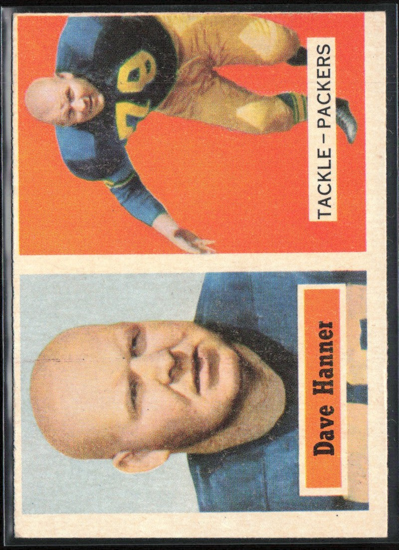 Dave Hanner 1957 Topps #21 Green Bay Packers