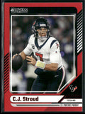 C.J. Stroud 2024 Donruss Press Proof Red #210 Houston Texans