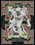 Paris Johnson Jr. 2023 Panini Select Concourse Copper Prizm Die-Cut RC /299 #3