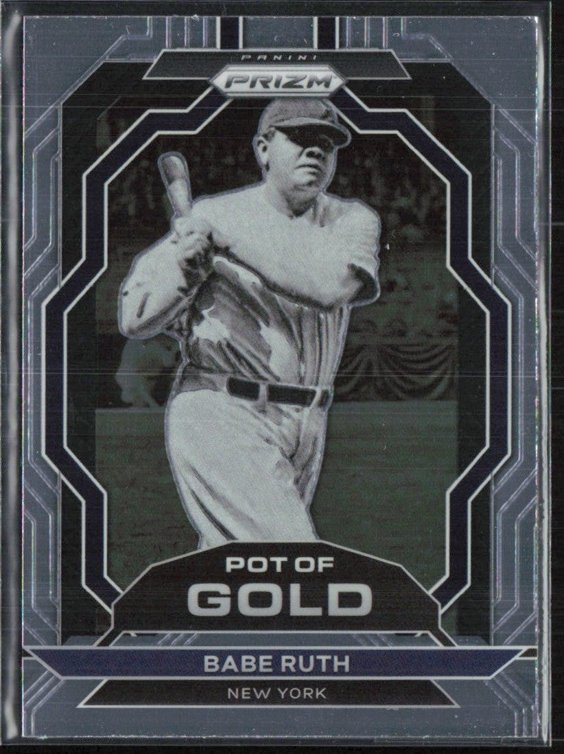 Babe Ruth 2023 Panini Prizm Pot of Gold #PG11 New York Yankees