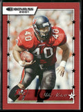 Mike Alstott 2021 Donruss Retro 2001 #17-Jan Tampa Bay Buccaneers