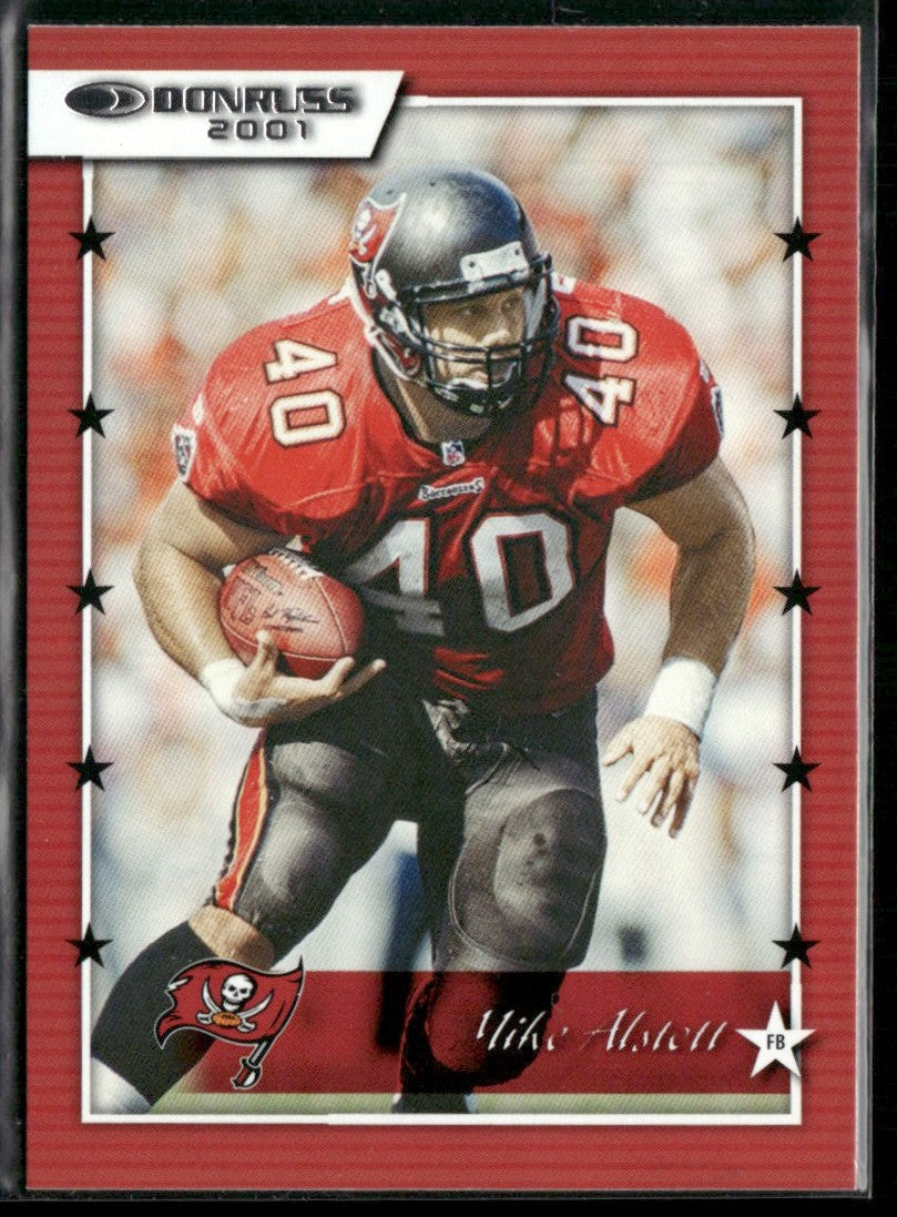 Mike Alstott 2021 Donruss Retro 2001 #17-Jan Tampa Bay Buccaneers