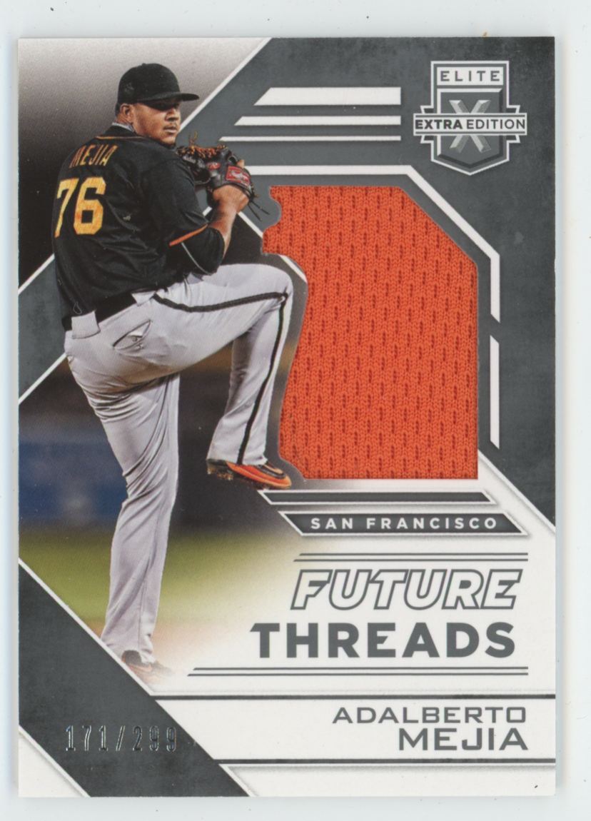 Adalberto Mejia 2016 Panini Elite Extra Edition Future Threads /299 Jersey