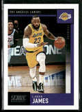 LeBron James 2020 Panini Chronicles Score #614 Los Angeles Lakers