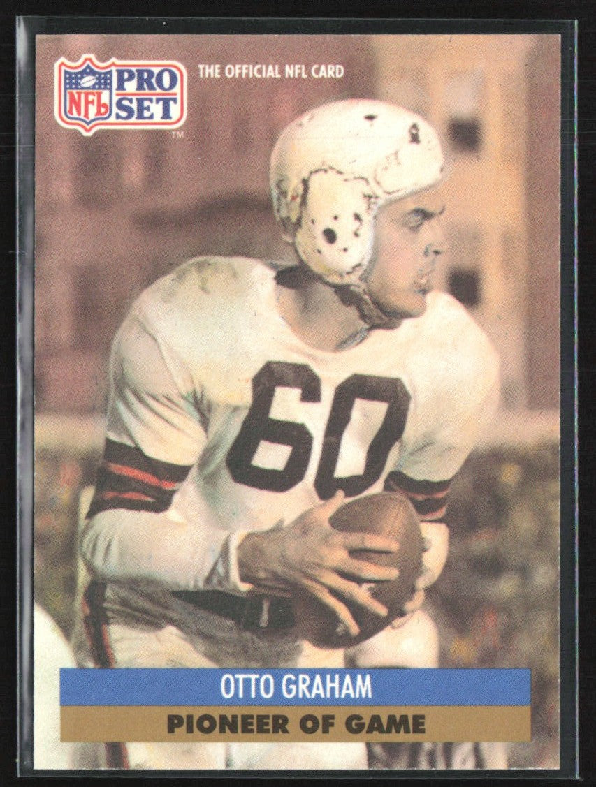 Otto Graham 1991 Pro Set Special Insert #4 Cleveland Browns