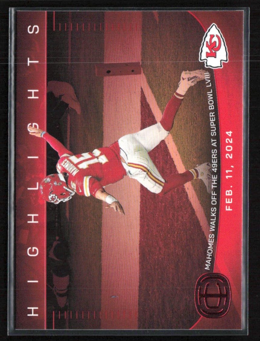 Patrick Mahomes II 2025 Panini Icon Collection Highlights #IC-21