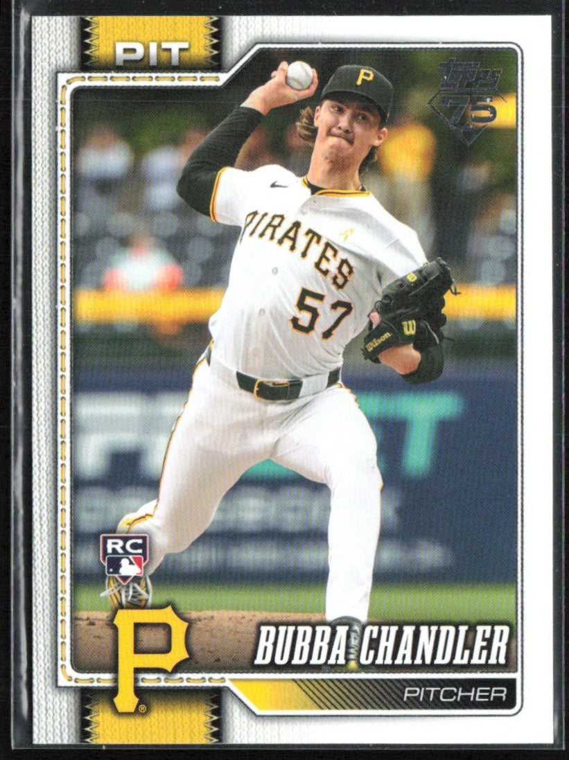 Bubba Chandler 2026 Topps RC #283 Pittsburgh Pirates