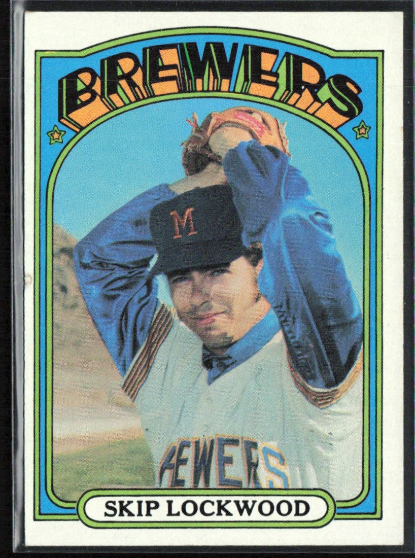 Skip Lockwood 1972 Topps #118 Milwaukee Brewers