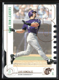 Luis Gonzalez 2002 Topps Ten Die-Cut #33 Arizona Diamondbacks