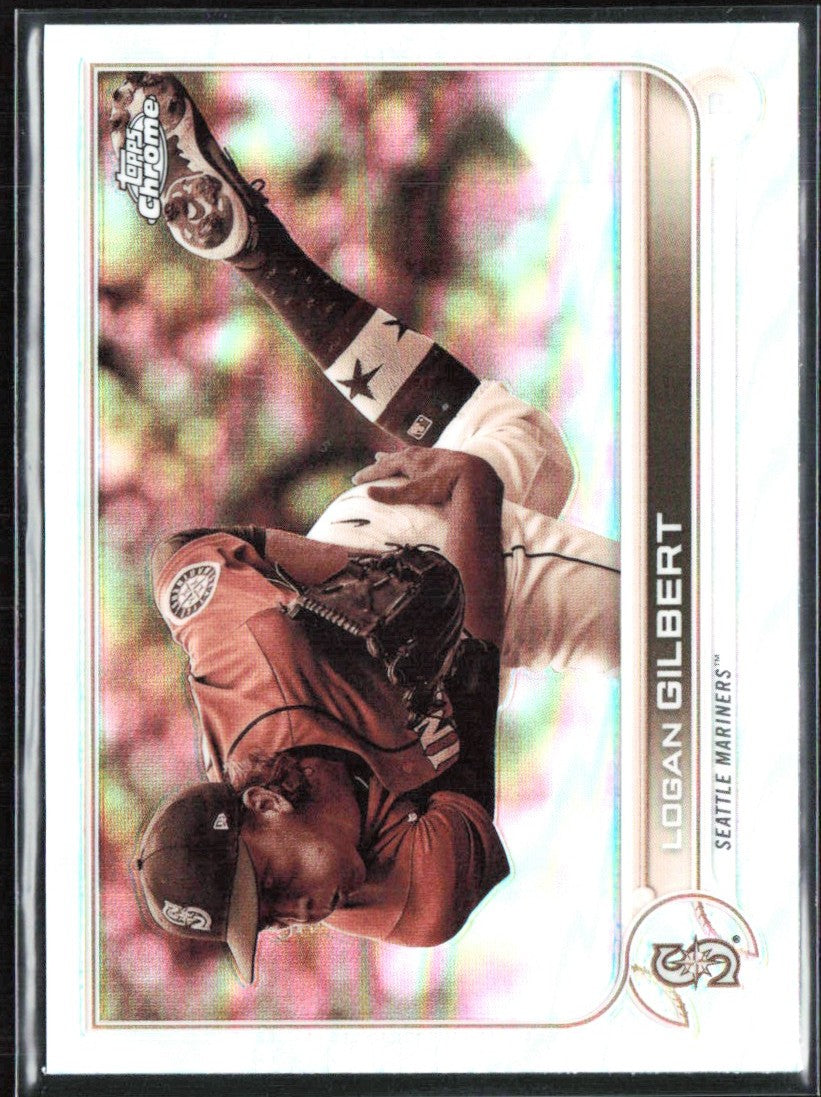 Logan Gilbert 2022 Topps Chrome Sepia Refractor #211 Seattle Mariners
