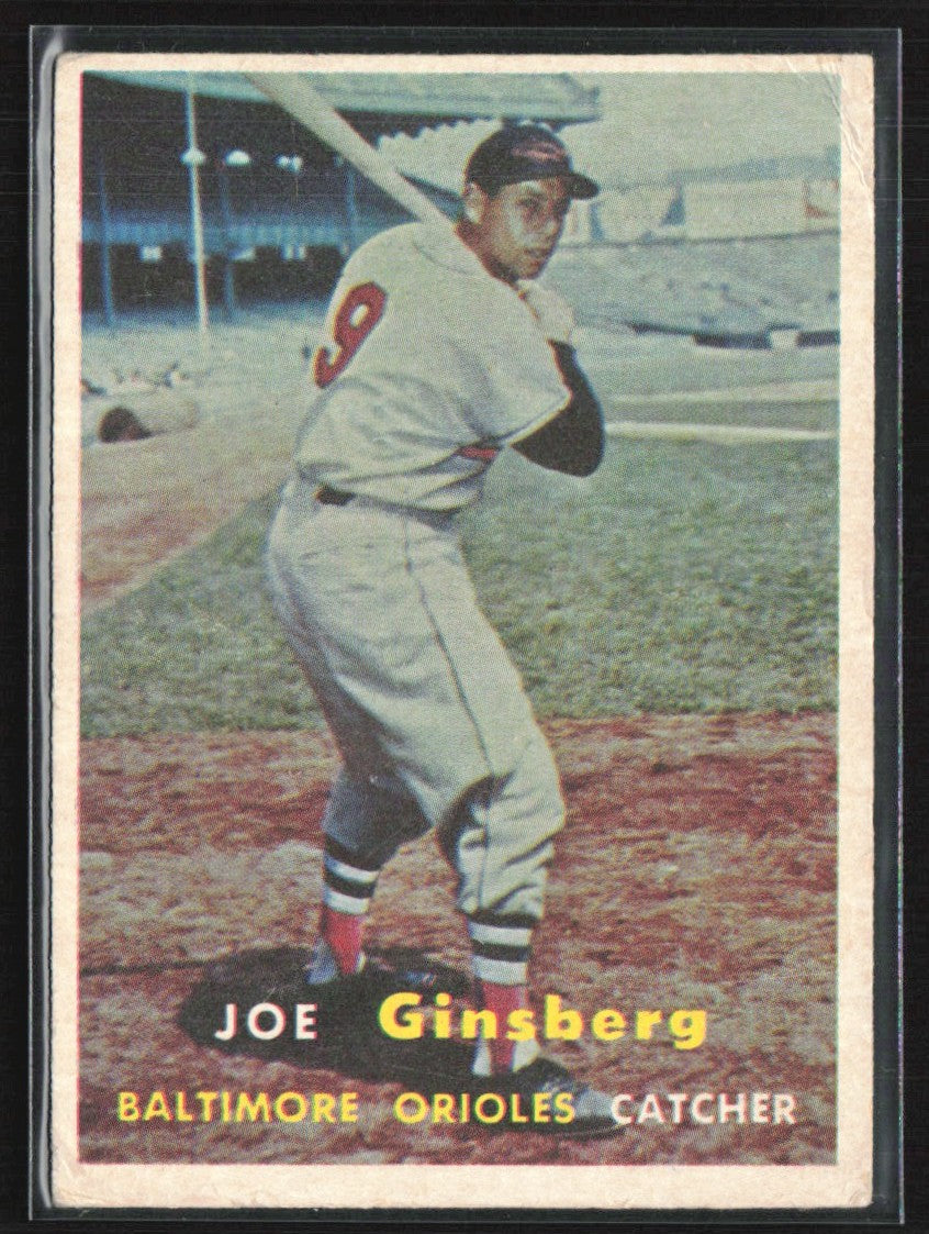 Joe Ginsberg 1957 Topps #236 Baltimore Orioles