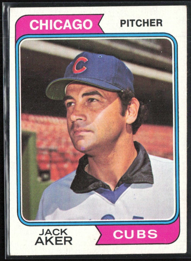 Jack Aker 1974 Topps #562 Chicago Cubs