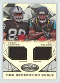 Amari Cooper/T.J. Yeldon 2015 Panini Certified New Generation Dual /799 Jersey