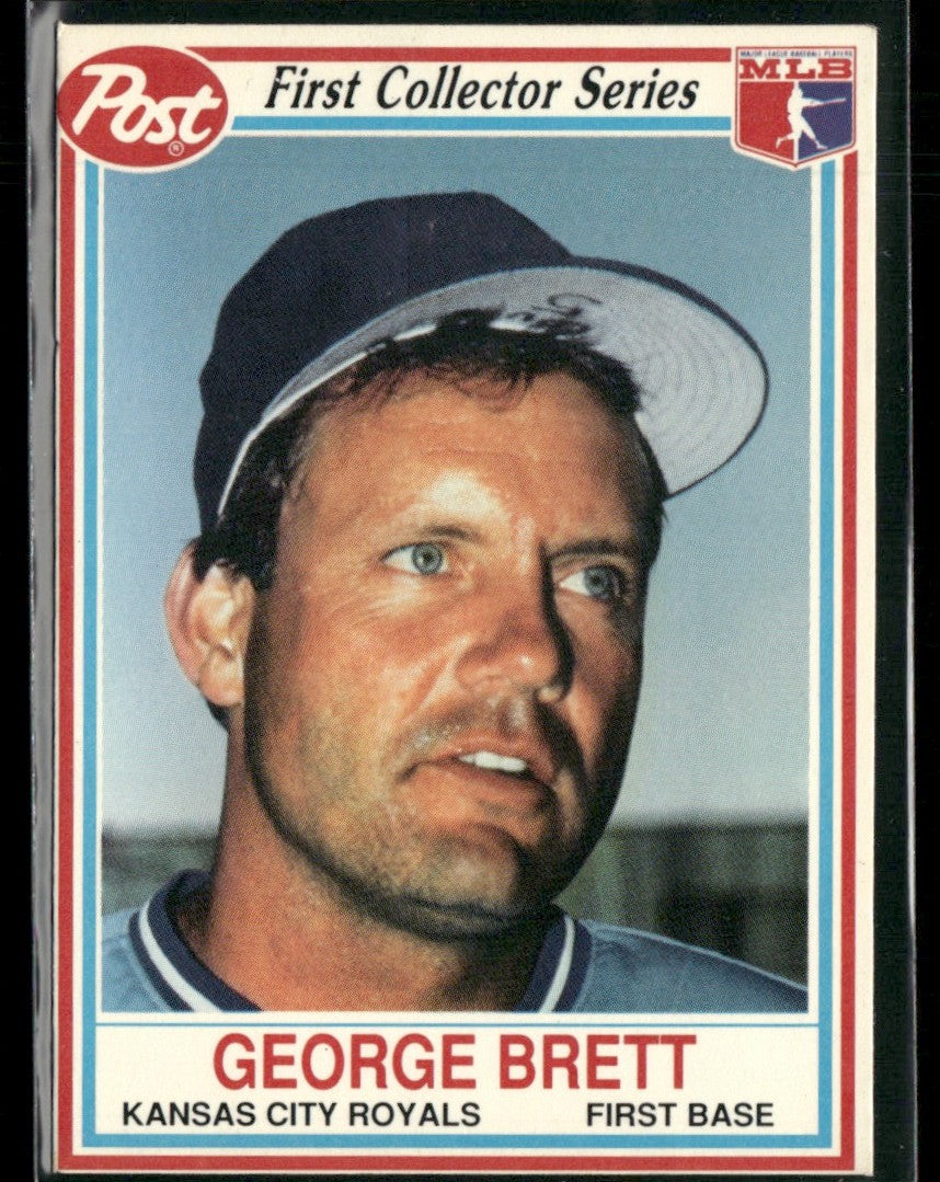 George Brett 1990 Post #4 Kansas City Royals