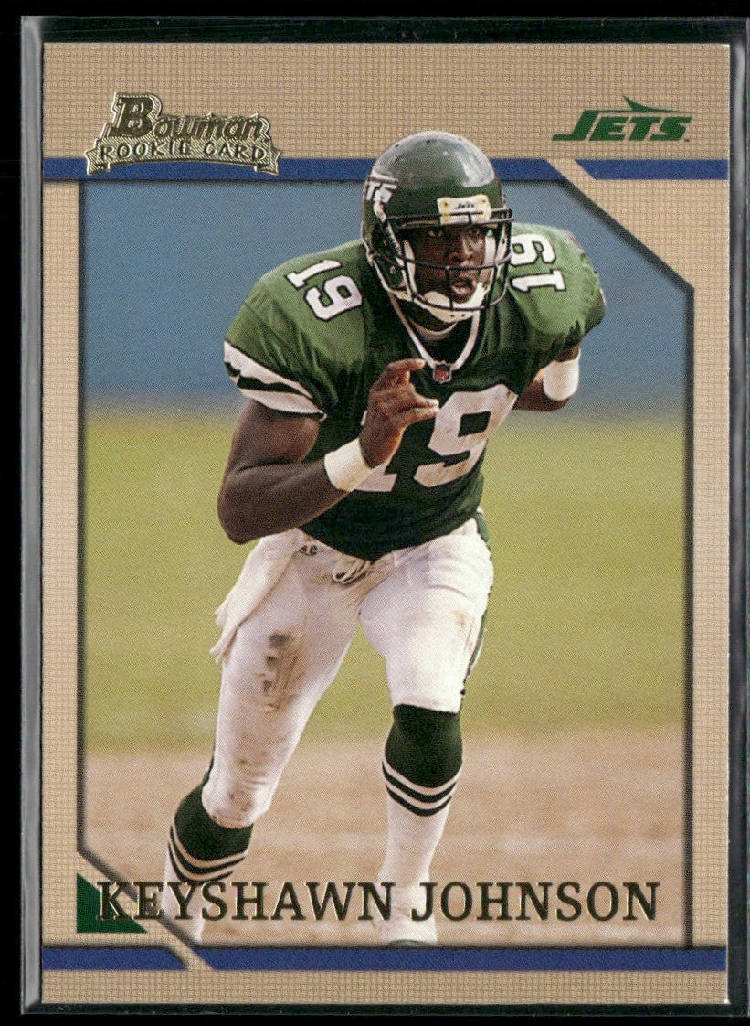 Keyshawn Johnson 2001 Bowman RC #BRC11 New York Jets